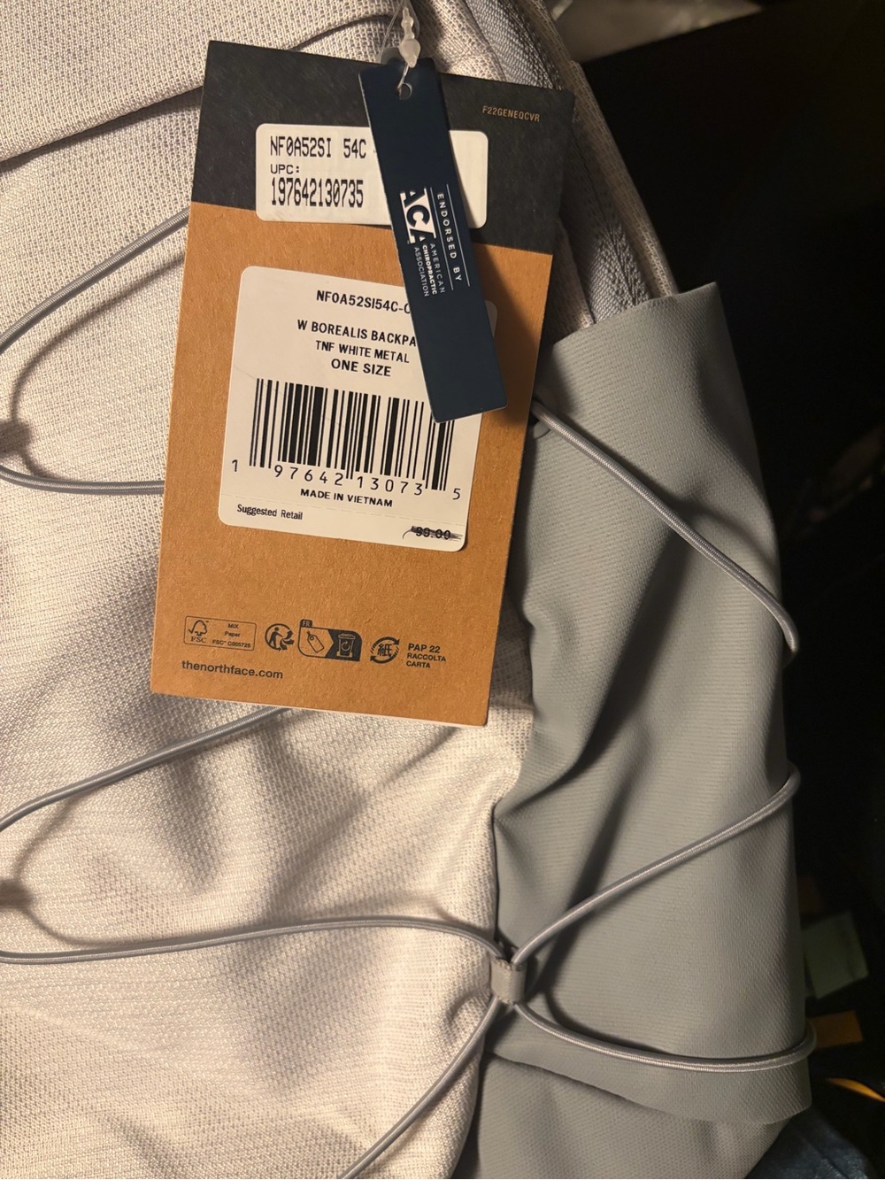 The North Face Light Gray Women's Backpack - Picture 12 of 13